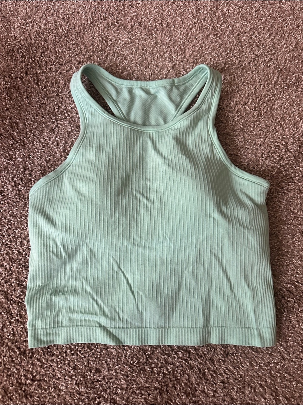lululemon Ebb to street cropped racer back tank